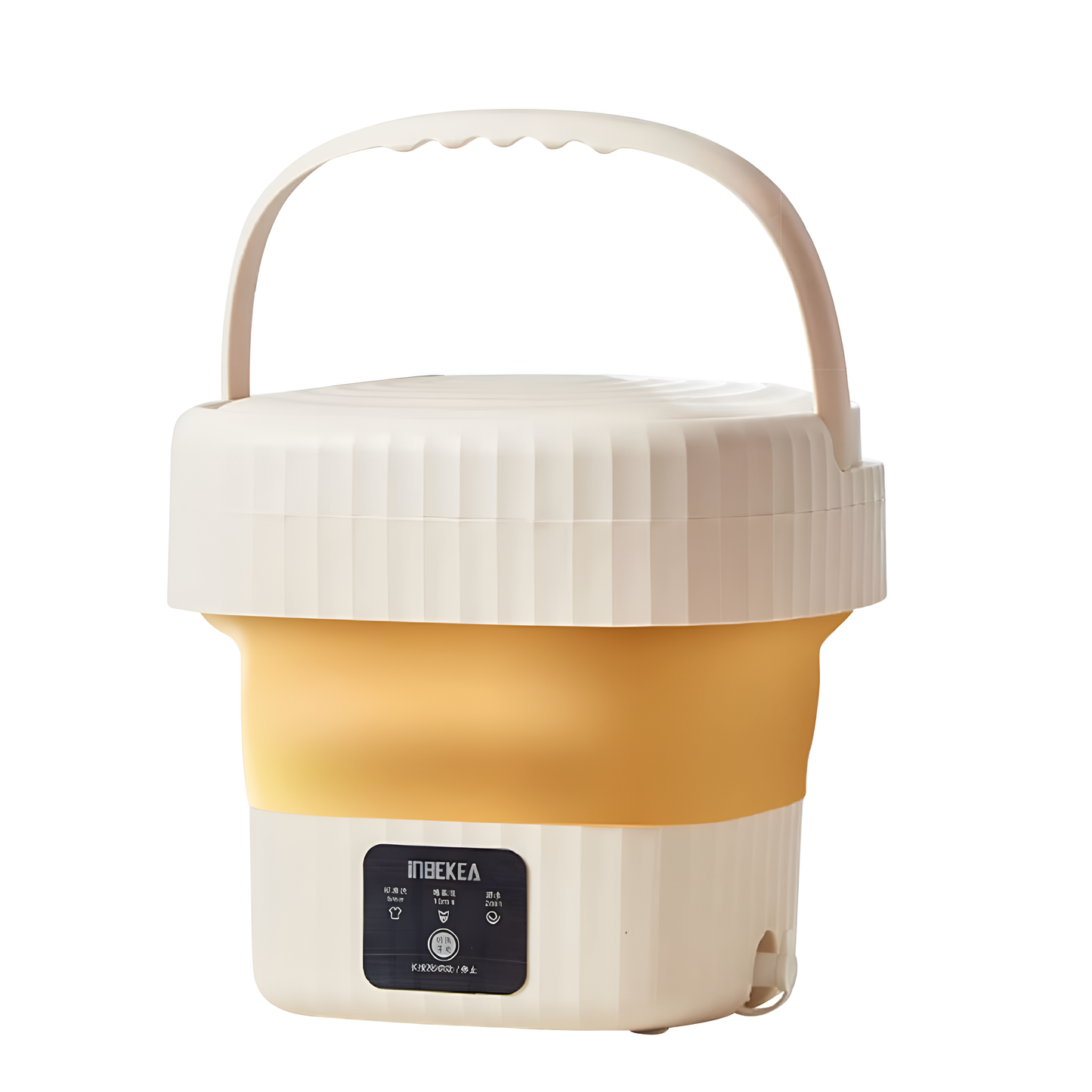 Portable Foldable Mini Top Loading Washing Machine with Spinner and Dryer for Baby Clothes, Semi Automatic Bucket Washer with Modes for Home, Travel