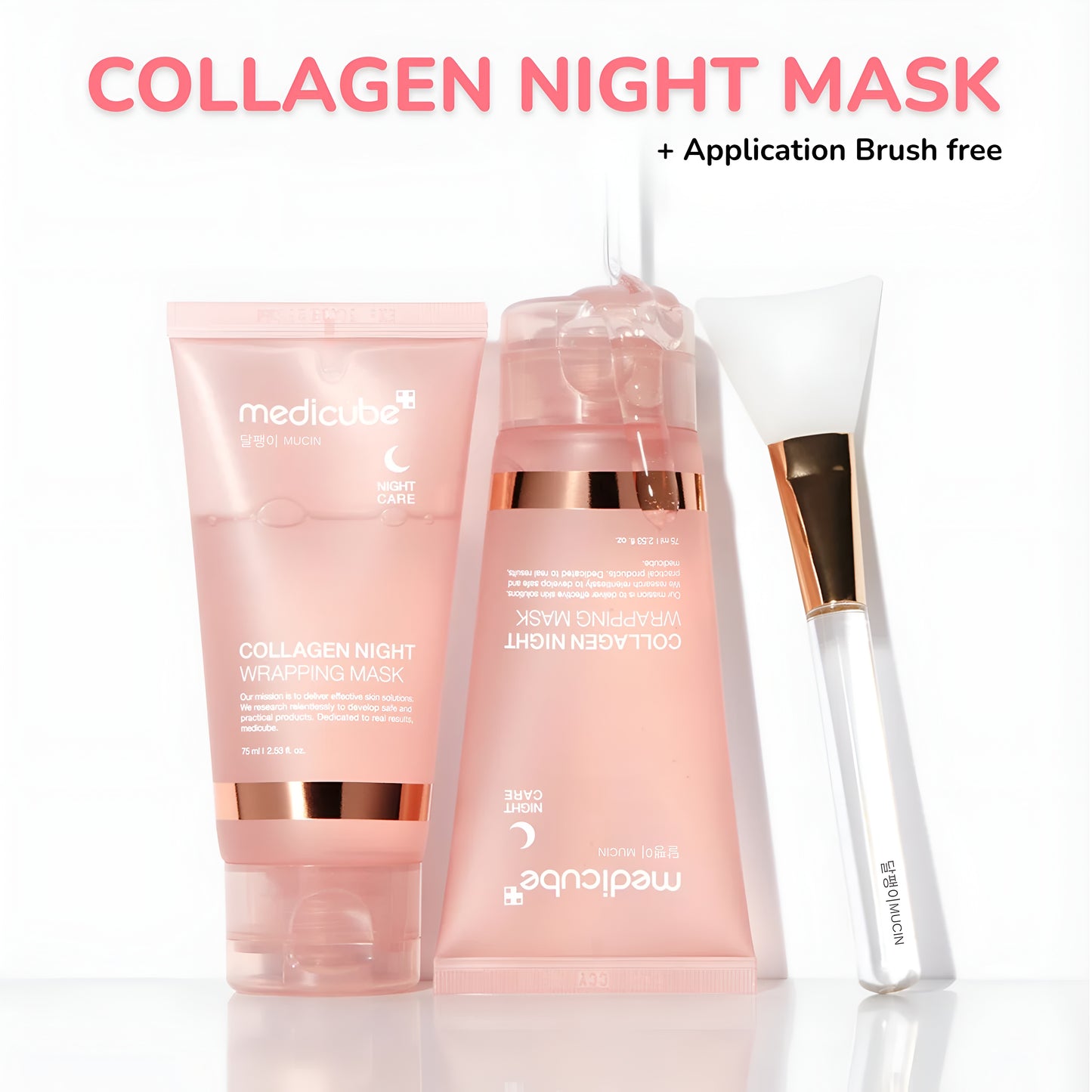 Collagen Wrapping Mask (75ml) + Application Brush